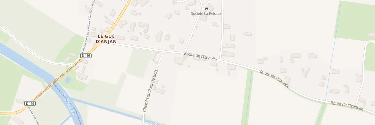 Plan du 74 Rte de L’Izenelle à Beaufort-en-Anjou