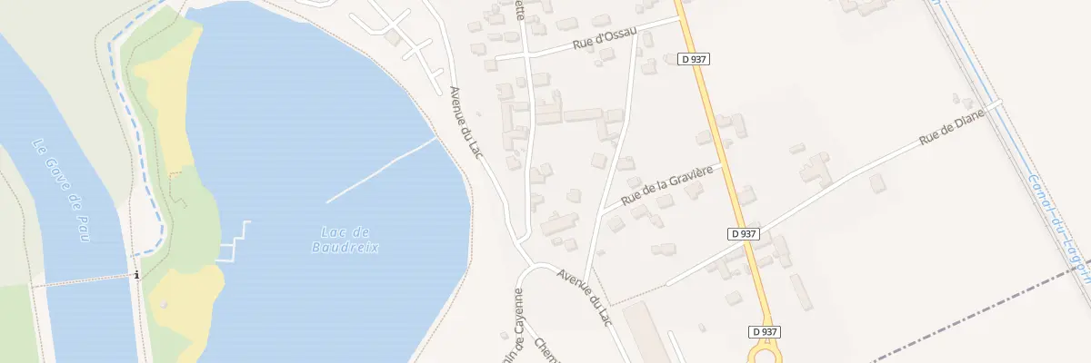 Plan du 21 Rue de l’Estibette à Baudreix