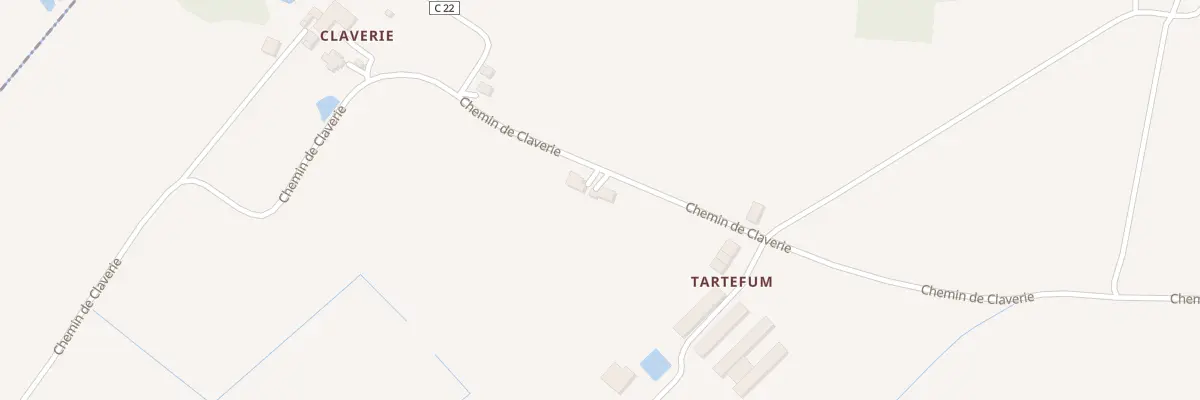 Plan du 1234 Che de Claverie à Aire-sur-l’Adour