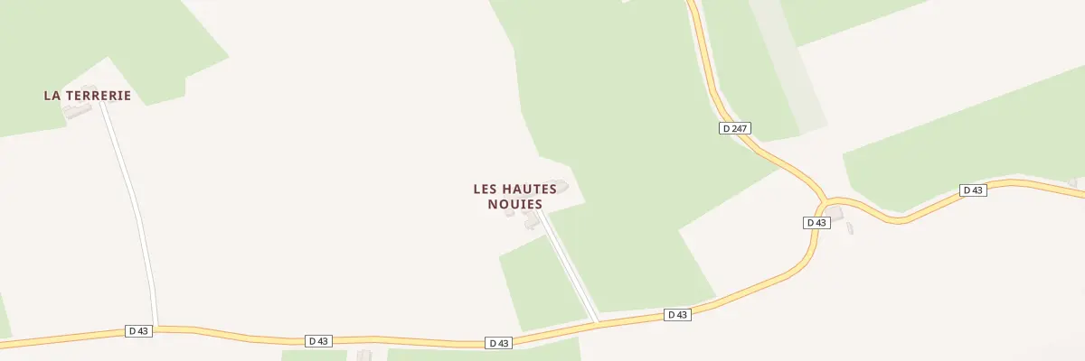 Plan du 5029 Les Hauts Nouys à Avessé