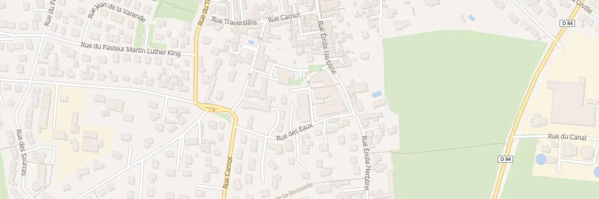 Plan du 1 Rue Charles Lefauconnier à Ouistreham