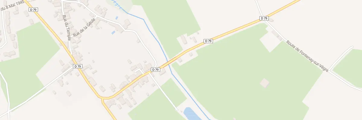 Plan du 18 Grande rue à Poillé-sur-Vègre