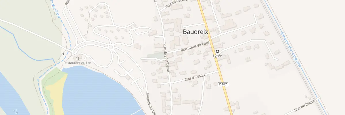 Plan du 11 Rue de l’Estibette à Baudreix