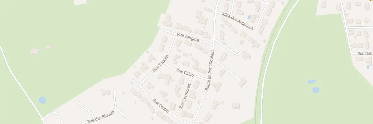 Plan du 5 Rue Calao à Pompaire