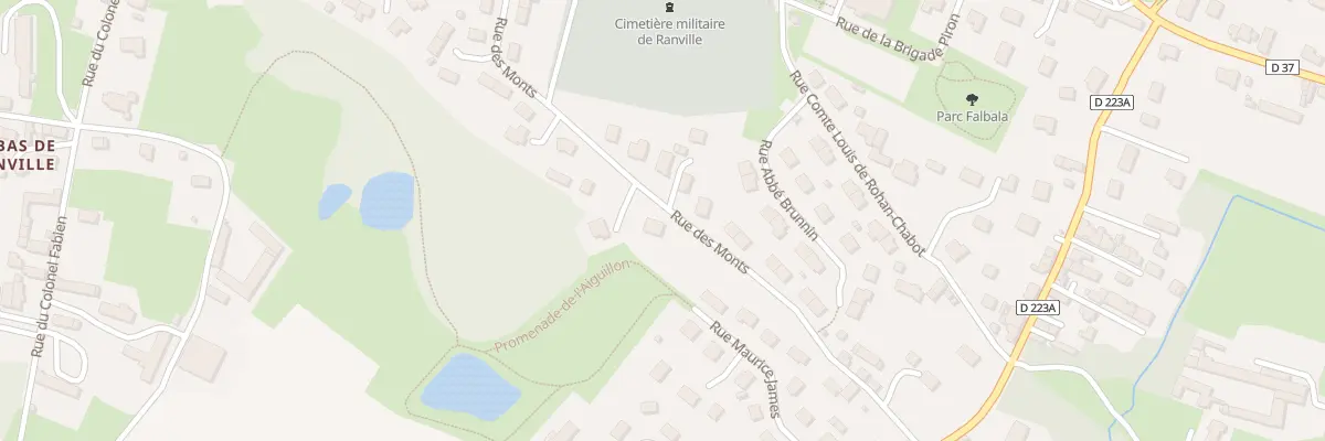 Plan du 24 Rue des Monts à Ranville