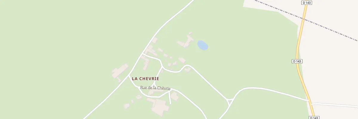 Plan du 19 Rue de la Chevrie à Boussais