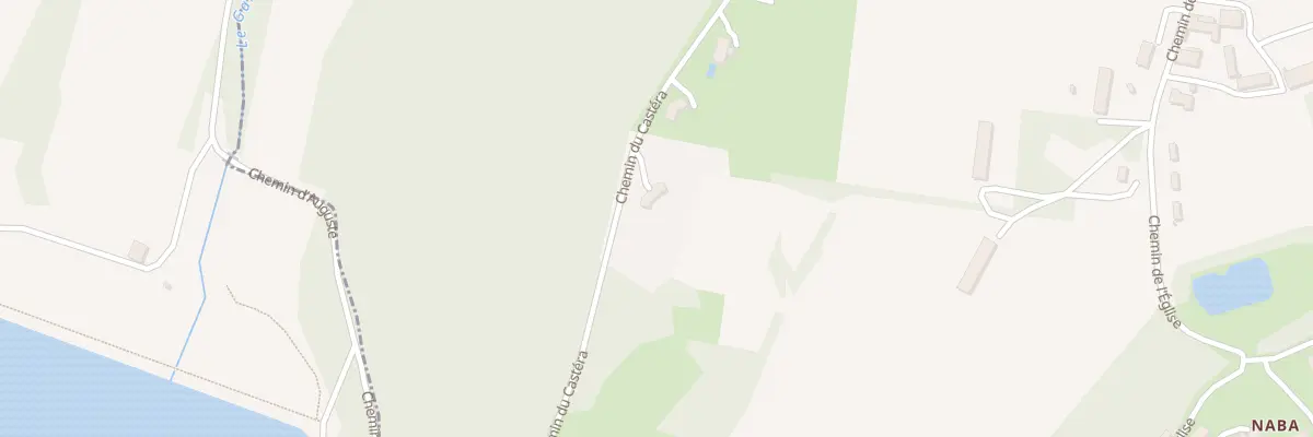 Plan du 13 Che du Castera à Baliracq-Maumusson