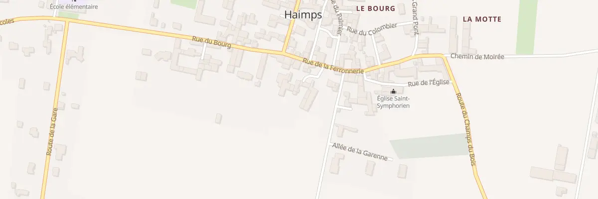 Plan du 3B Imp des Cognassiers à Haimps