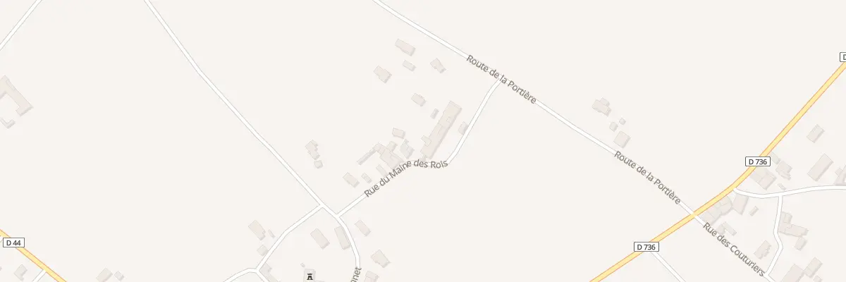 Plan du 113 Rue du Maine des Rois à Juillac-le-Coq