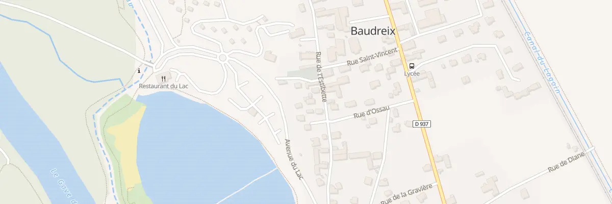 Plan du 24 Rue de l’Estibette à Baudreix