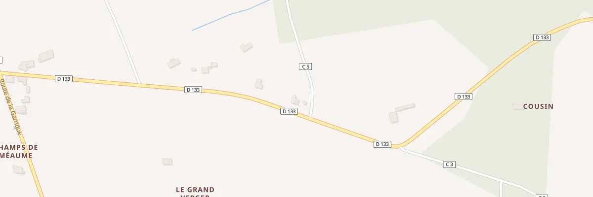 Plan du 89 Grugier à Maransin