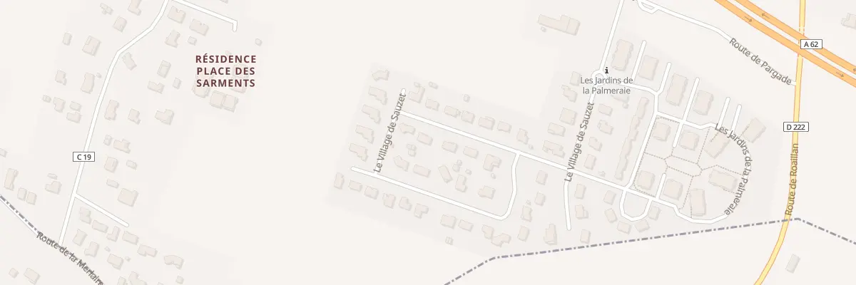 Plan du 30 Lot Le Village de Sauzet à Saint-Martin-de-Sescas