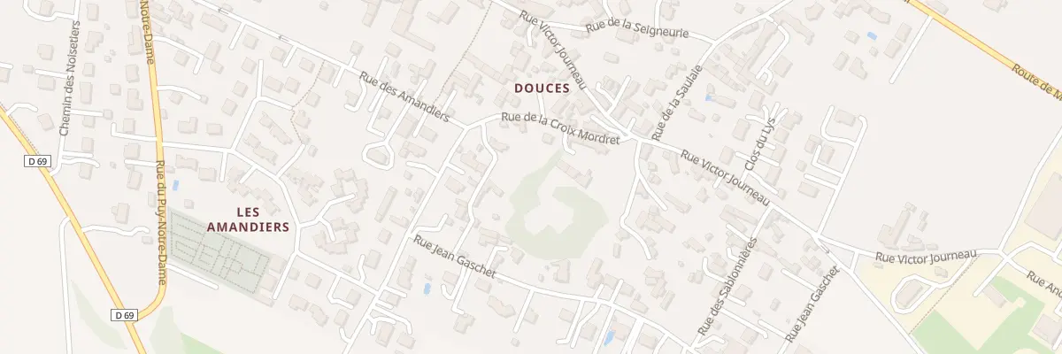 Plan du 1T Rue de la croix mordret à Doué-en-Anjou