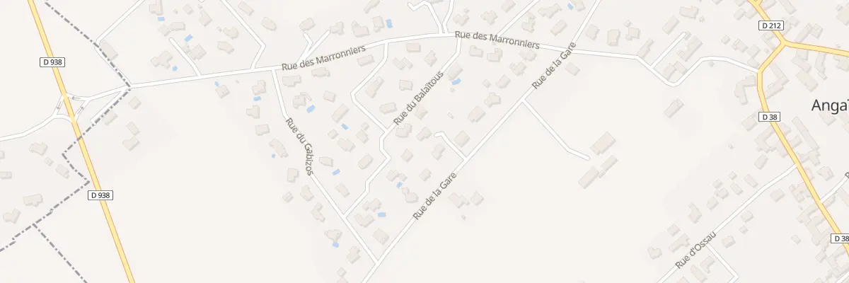 Plan du 16B Rue de la Gare à Angaïs
