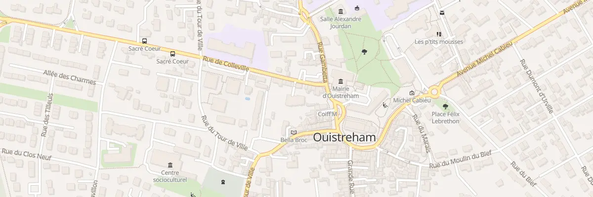 Plan du 7 Rue de Colleville à Ouistreham