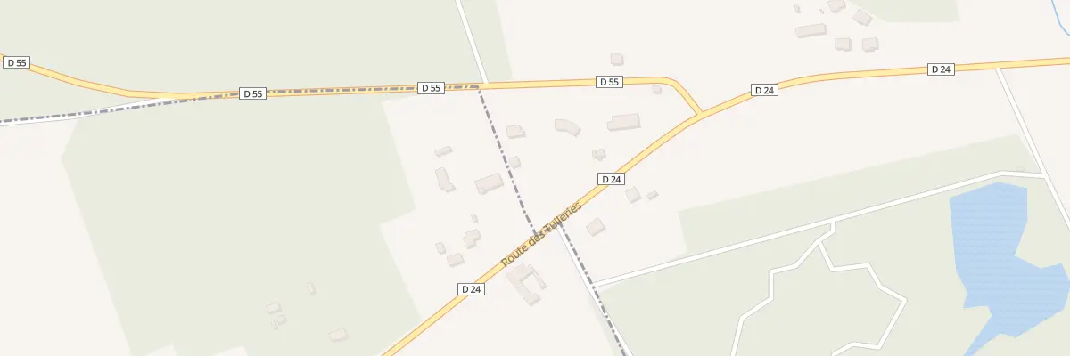 Plan du 3 Rte de la Forêt de Jarnac à Sainte-Sévère