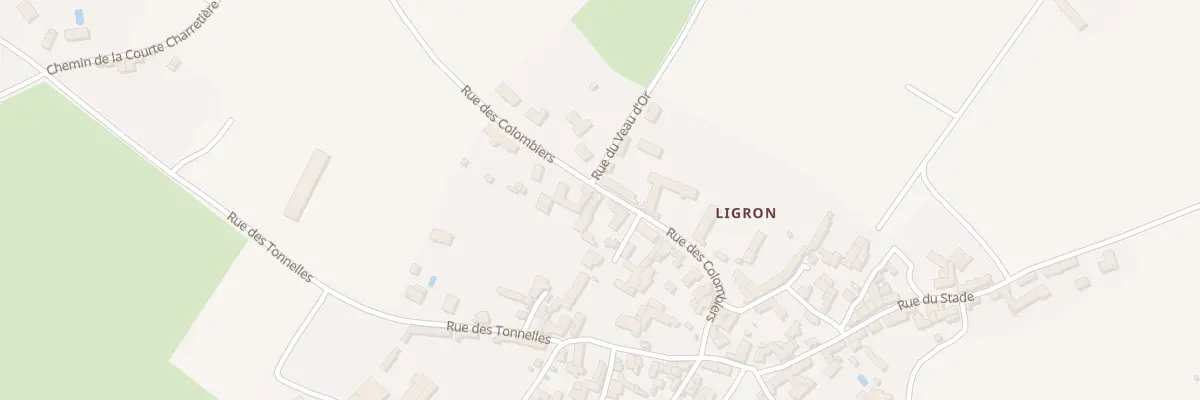 Plan du 17 Rue des Colombiers à Thouars