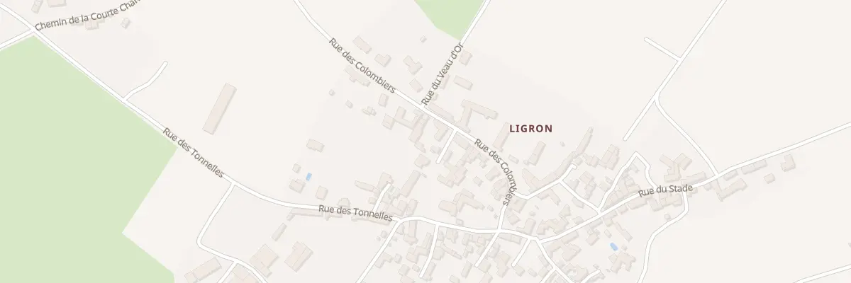 Plan du 15 Rue des Colombiers à Thouars