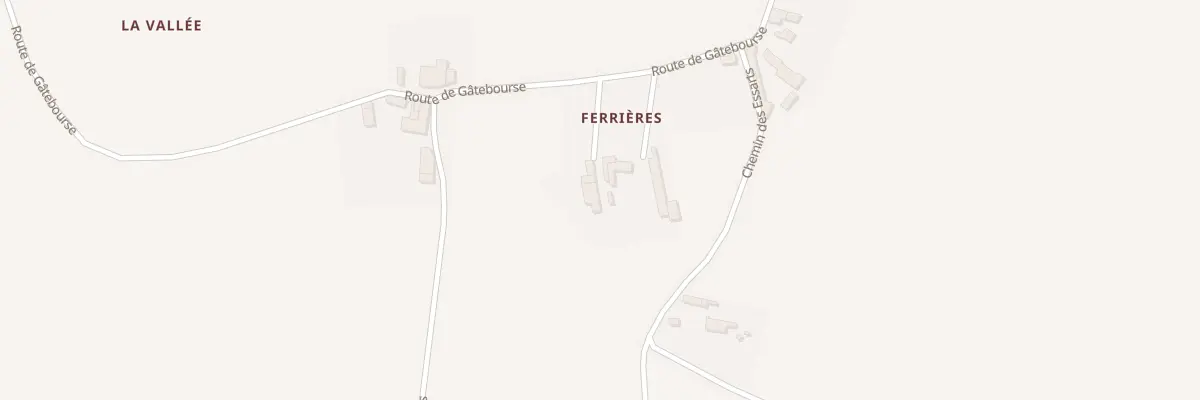Plan du 10 Rte de Gatebourse à Saint-Mandé-sur-Brédoire