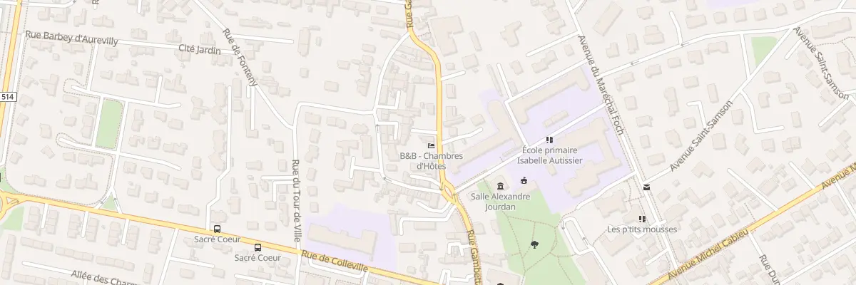Plan du 57 Rue Gambetta à Ouistreham