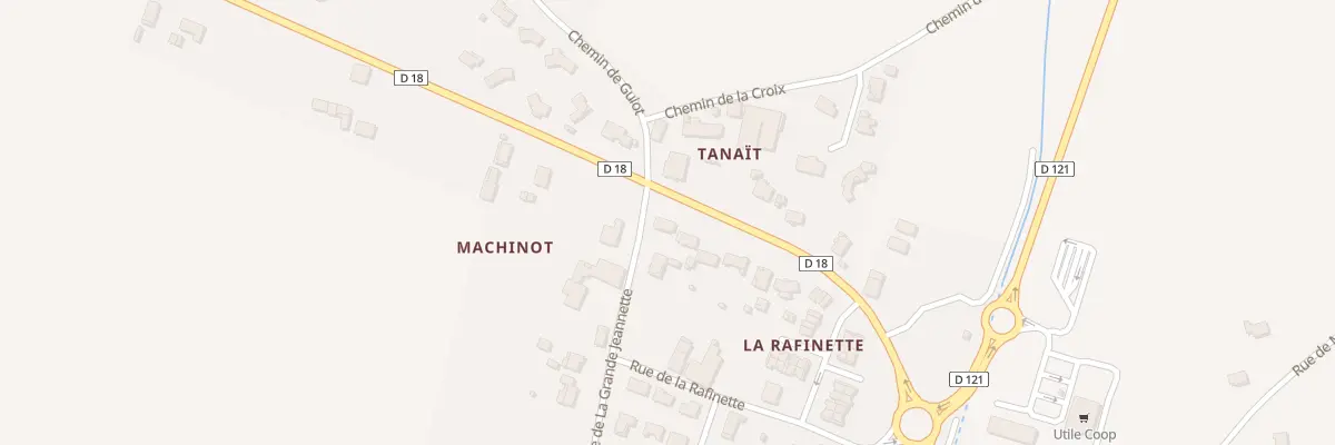 Plan du 396 Rue de la Grande Jeannette à Génissac