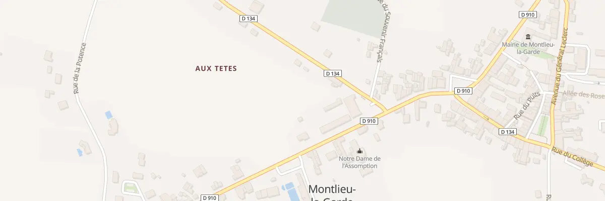 Plan du 46 Av de la République à Montlieu-la-Garde