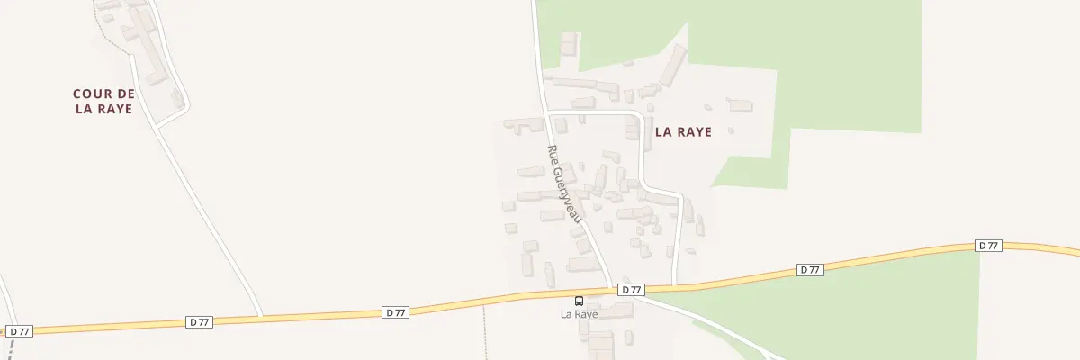 Plan du 2 Rue Guenyveau au Puy-Notre-Dame