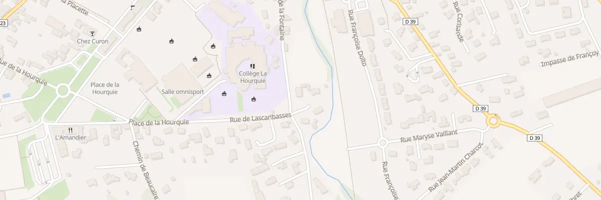 Plan du 5 Rue de la Fontaine à Morlaàs