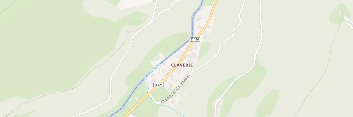Plan du 82 Rte du Col du Soulor à Ferrières