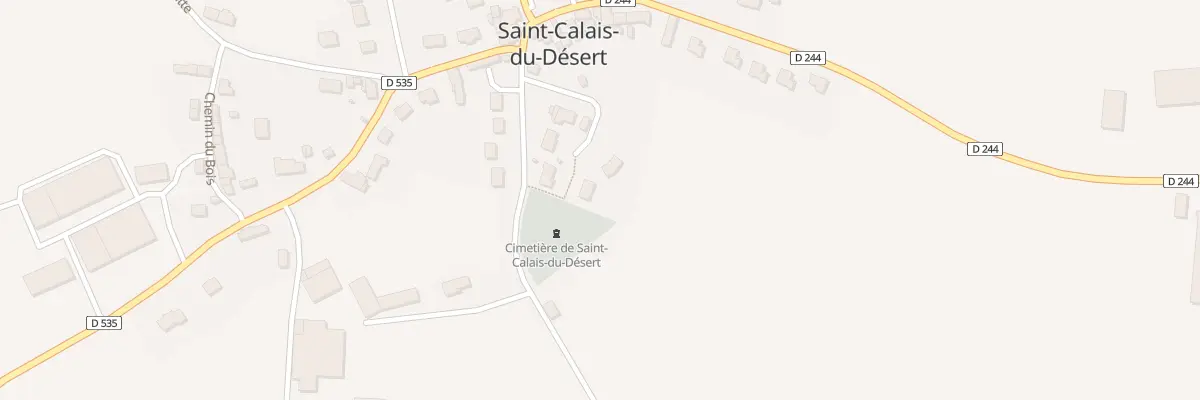 Plan du 4 Imp du Pont Martin à Saint-Calais-du-Désert