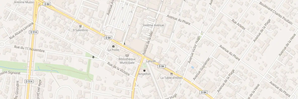 Plan du 3 Av du Général Leclerc à Ouistreham