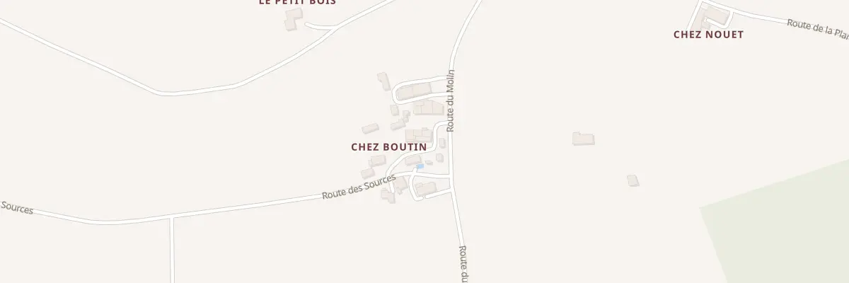 Plan du 2 Che de Chez Boutin à Baignes-Sainte-Radegonde