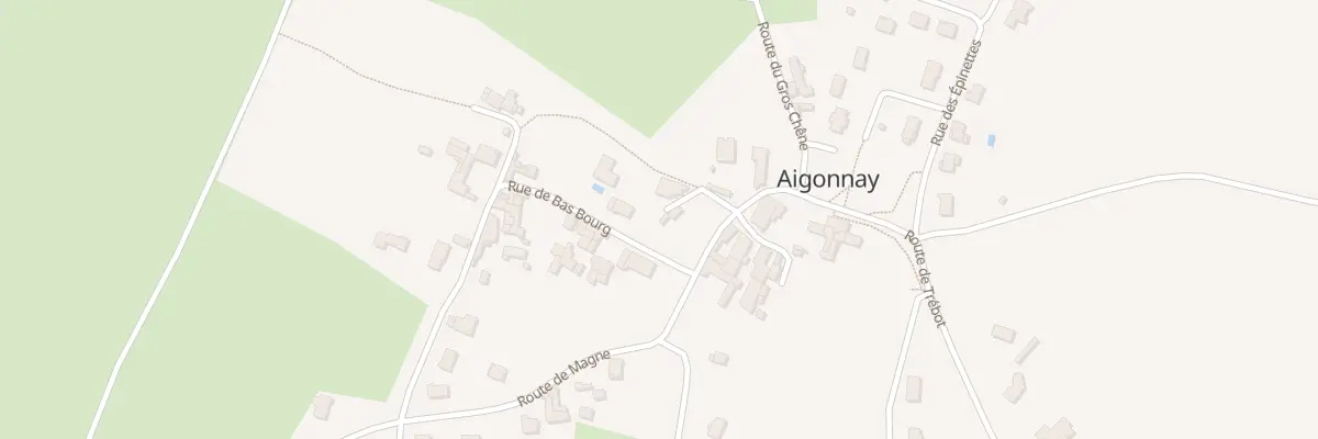Plan du 3 Imp de la Fontaine à Aigondigné