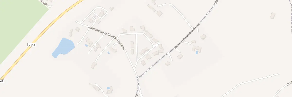 Plan du 3 Rue de la Croix Jarousseau à Châtillon-sur-Thouet