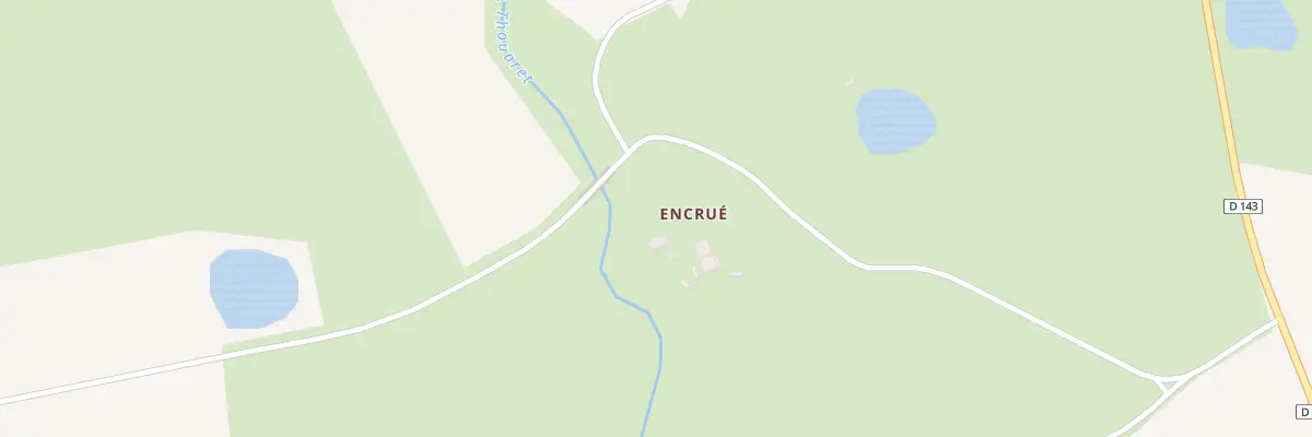 Plan du 6 Encrué à Glénay
