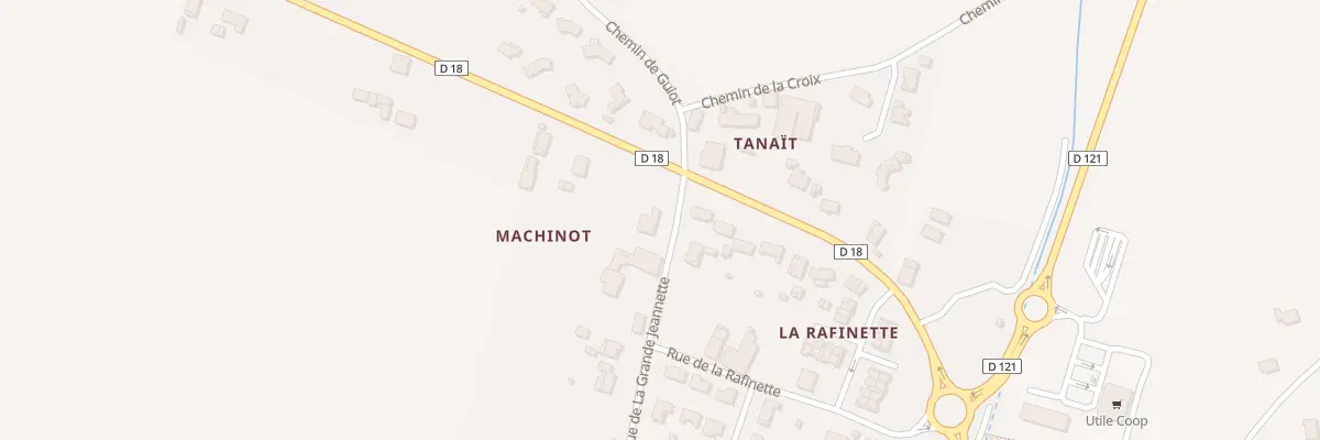 Plan du 312 Machinot à Génissac
