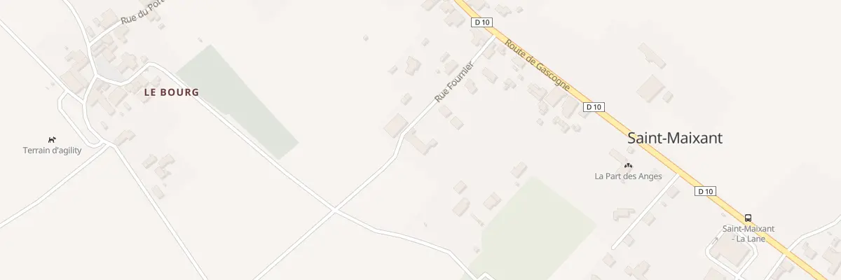 Plan du 242 Bazas à Saint-Maixant