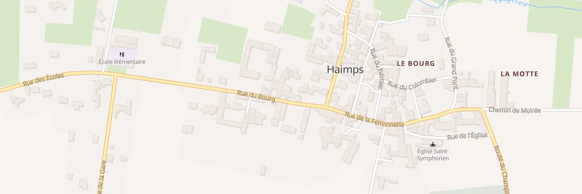 Plan du 23 Rue du Bourg à Haimps