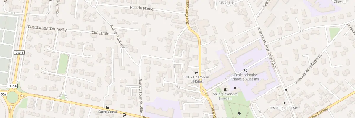 Plan du 28 Rue Froide à Ouistreham