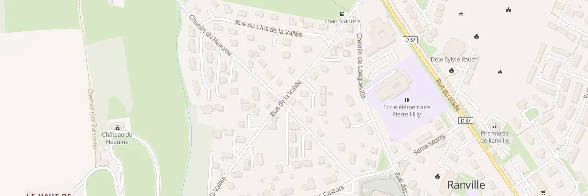 Plan du 5486 Chemin de l’Eglise au Hom à Ranville