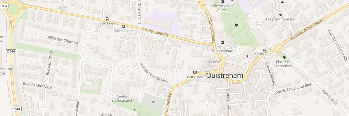 Plan du 38 Rue du Chanoine Louis Petit à Ouistreham