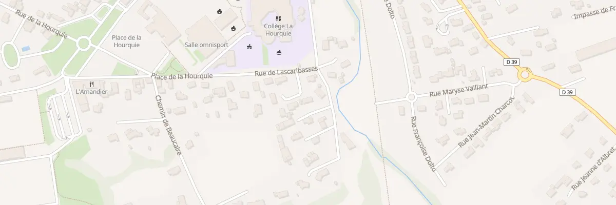 Plan du 5 Rue des Lascaribasses à Morlaàs