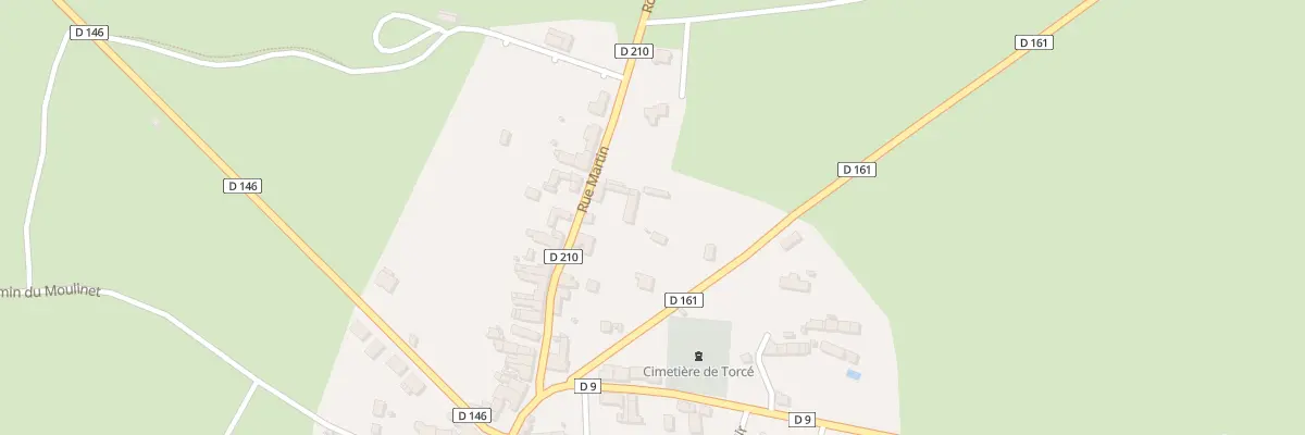 Plan du 12 Rue Martin à Torcé-Viviers-en-Charnie