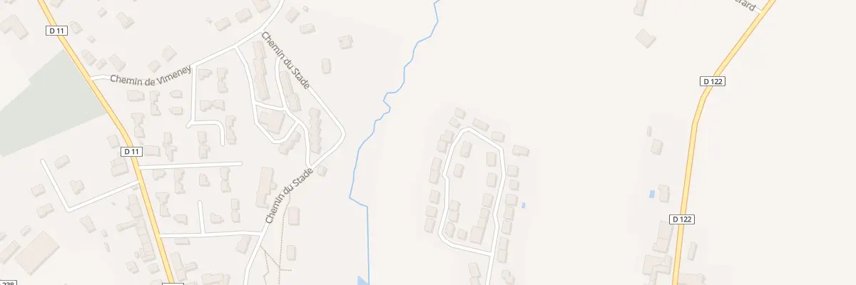 Plan du 38 Rue de la Plaine à Targon