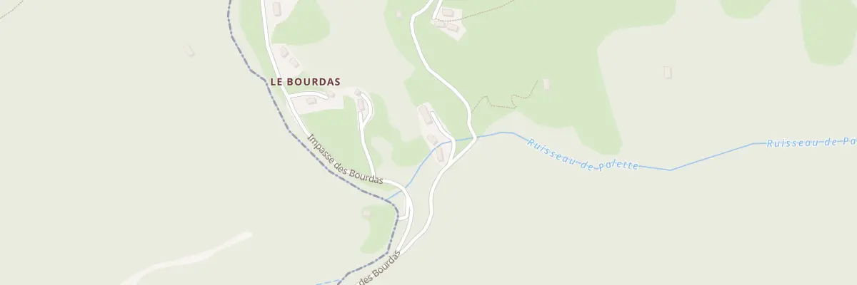 Plan du 5001 Le Bourdas à Ferrières