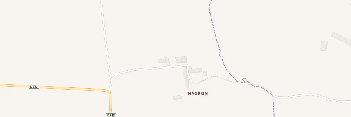 Plan du 3 Hagron à Saint-Cyr-en-Pail