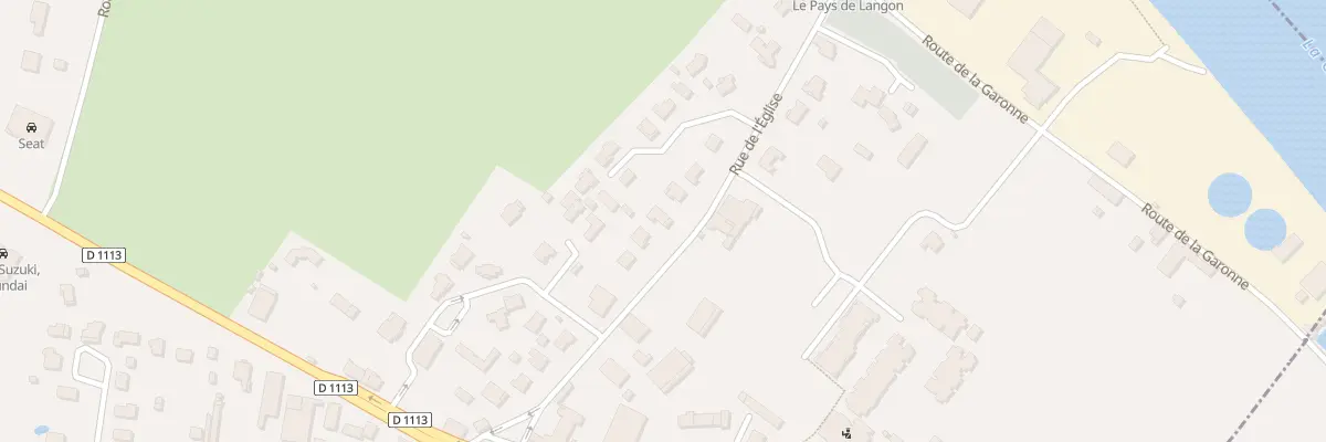 Plan du 20 Rue de l’Eglise à Toulenne