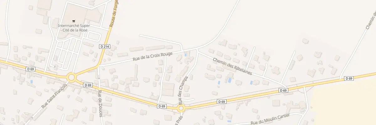 Plan du 95 Rue des Champs à Doué-en-Anjou