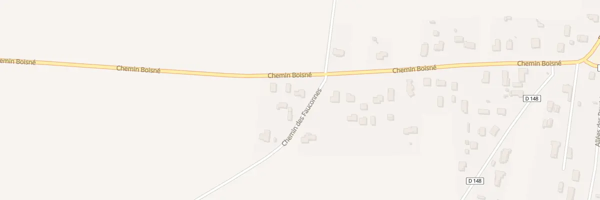 Plan du 126 Che Boisne à Gensac-la-Pallue