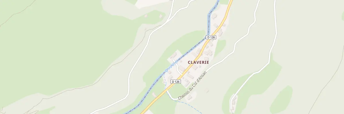 Plan du 2958 Rte du Soulor à Louvie-Soubiron